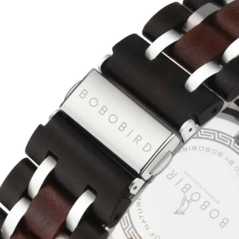 BOBO BIRD Wooden Quartz Watch with Miyota Movement