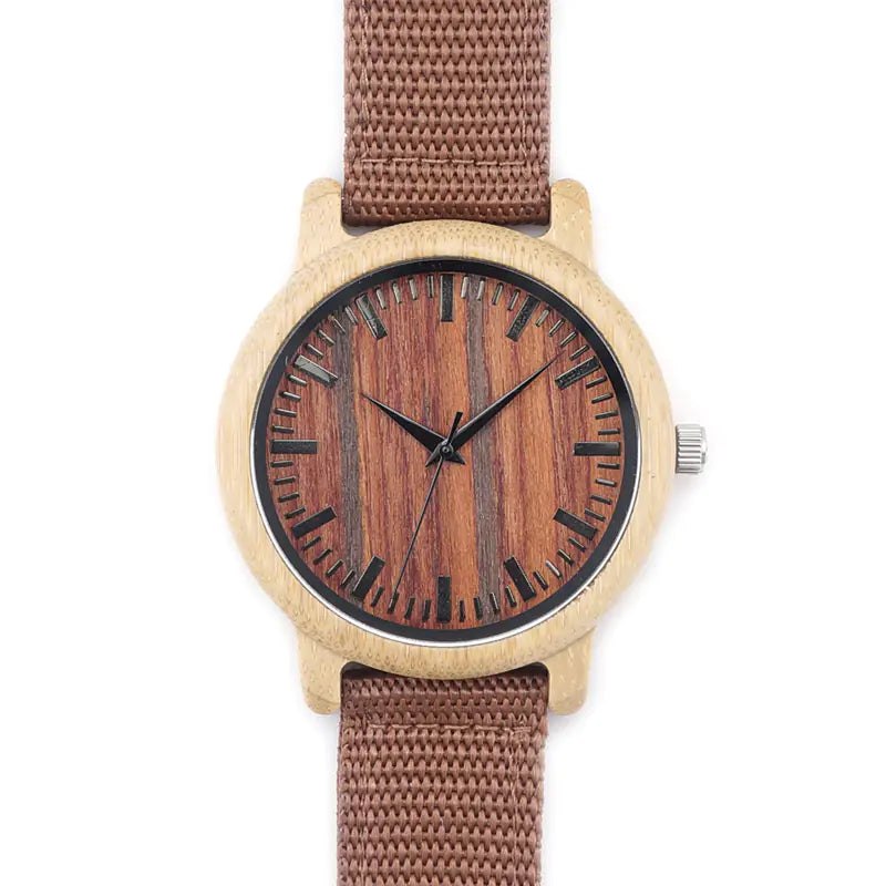 BOBO BIRD Bamboo Wood Watch with Japanese Movement