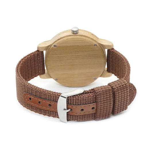 BOBO BIRD Bamboo Wood Watch with Japanese Movement