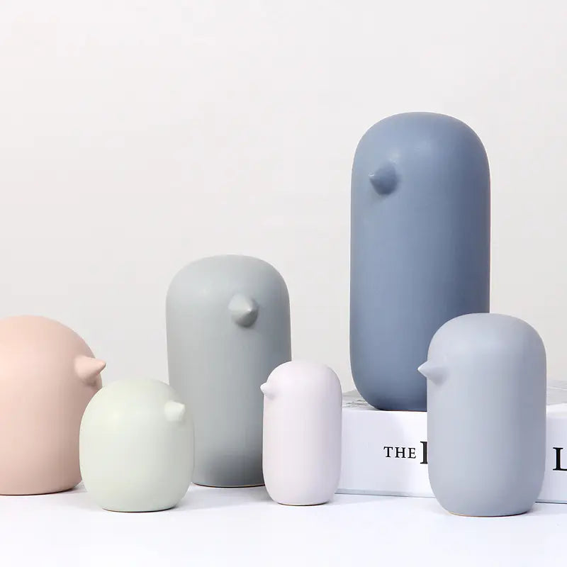 Colorful Ceramic Bird Home Decor and Craft Figurine